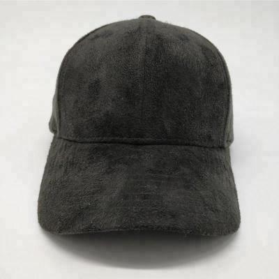 China COMMON Plain Plain Dad Hats Plain Suede Color Custom White Suede Cloth Baseball Cap With Suede Brim For Wholesale for sale