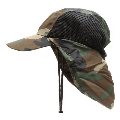 China JOINT Unstructured UPF 50 Outdoor Runner Fishing Cap Sun Protective Cap for sale