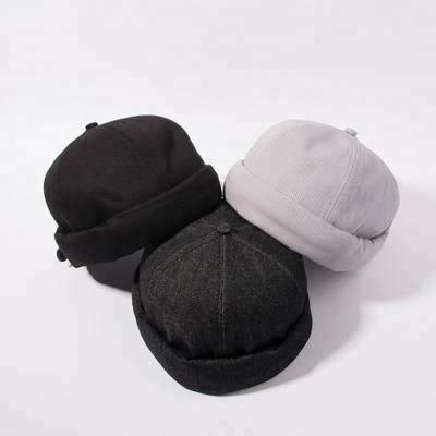 China Denim COMMON Wholesale Fitted Brimless Baseball Cap for sale