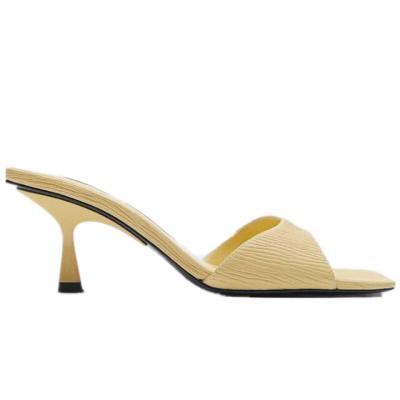 Китай Fangtou Summer Light Weight Thin Heel New Arrivals New Arrivals Fashion Women's Open Toe Shoes продается