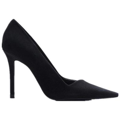 Κίνα New Arrivals Styles Lightweight Fashion For Women Wholesale Summer Black Thin Heel Tip Ladies προς πώληση