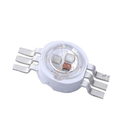 China AlGaInP tricolor power led RGB 3w with 4 years warranty for sale