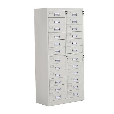 China Firmness 30 DRAWERS PARTS WARDROBE 100 Drawer Cabinet Luoyang Steel Filing Cabinet for sale