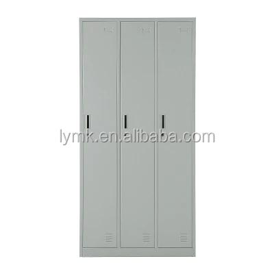 China Foshan furniture China supplier 3 door locker almari metal staff steel locker filing cabinet for sale for sale