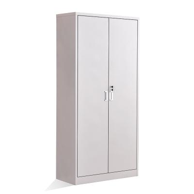 China Firmness FULL SIZE STEEL CUPBOARD FOR BOOKS CUPBOARD AHMEDABAD STEEL BRAND WITH DOUBLE SWING DOORS for sale