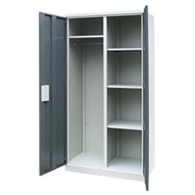 China Firmness Wardrobe Manufacturer Furniture Factories For Furniture STORAGE METAL CUPBOARD 3 Door Closet for sale