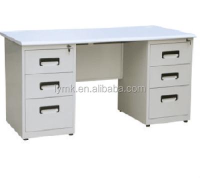 China Modern office metal desk bases, folding desks tables with drawers, desk for 1 person for sale