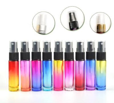 China Personal Care 10ml Gradient Spray Empty Perfume Bottles for sale