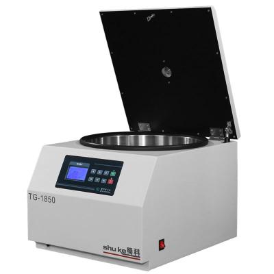 China High quality durable using TG-1850 large capacity high-speed lab centrifuge for sale