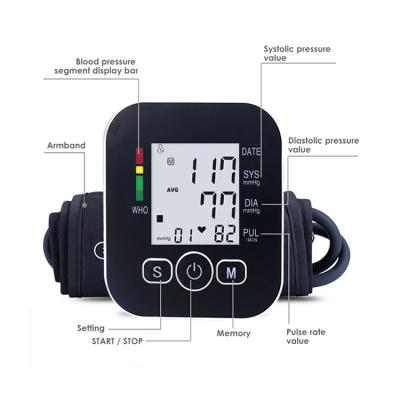 China DC6V/500MA or 4 AAA batteries household watch blood pressure heart rate monitor ip67 purchase smart blood pressure monitor for sale