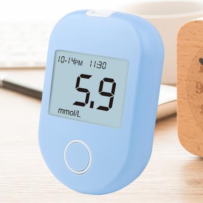 China Household / 5 Meters Outdoor Home Diabetes Blood Glucose Meter Second Test LCD Display Glucose Quick Meter Manufacturing for sale