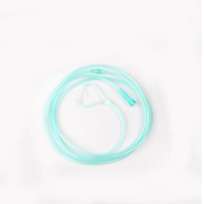 China High Quality 2M Medical Nasal Oxygen Tube Single Use Nasal Cannula Medical Oxygen Connecting Tube / Tubing for sale