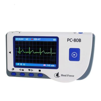 China ABS PP Silicone Guaranteed Suitable Portable Three-lead Cheap Price Best Price ECG Detector for sale