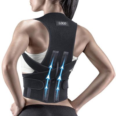 China Back Support Belts Magnetic Back Corrector Shoulder Posture Support Back Posture Correction Belt For Clavicle Support Lumbar Back Brace for sale