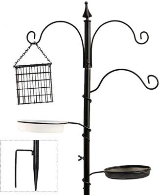 China Sustainable Premium Bird Station Pole Kit Wild Bird Feeder Hanging Feeding Kit for sale