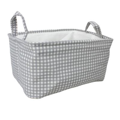 China Portable High Quality Casual Home Storage Basket Laundry Basket Travel Foldable Laundry Bag for sale