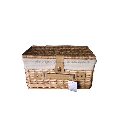 China China 2016 good quality and cheap square wicker picnic basket for sale