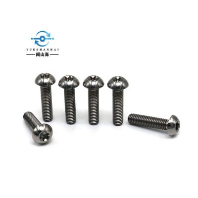 China Manufacturers Direct Selling Round Titanium Alloy Gr1 Fastener Bolts for sale