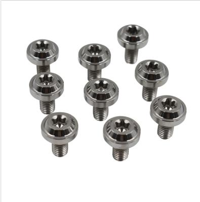 China Disc High Quality And Good Price Gr5 M6 Titanium Alloy Screws Bolts for sale