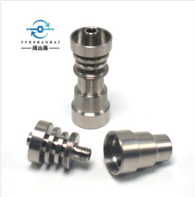 China Gr1 Gr2 Gr5 Titanium Alloy China Supplier Customized Accessories Hookah Smoking Set Titanium Smoking Nail for sale