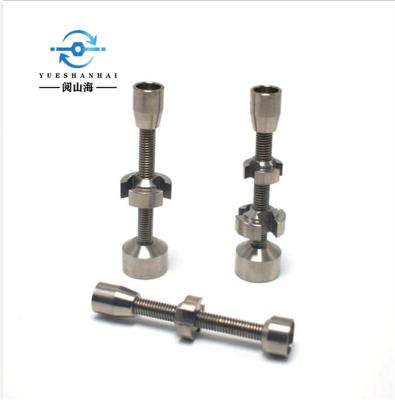 China Factory Outlet TA1 Accept Custom Titanium Smoking Nail Of Accessories Hookah Smoking Set Tc4 for sale