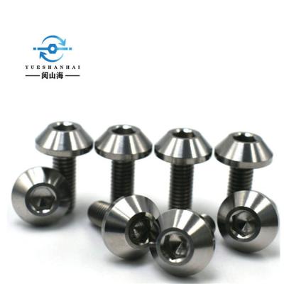 China Boot Factory Supply Motorcycle Modification Parts Accessories Fastener Gr5 Socket Hex Screw for sale