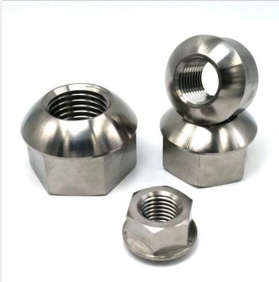 China TA1 2022 Hot Selling Good Price Ta2 M6 Pure Titanium Alloy Nut Bolts for sale