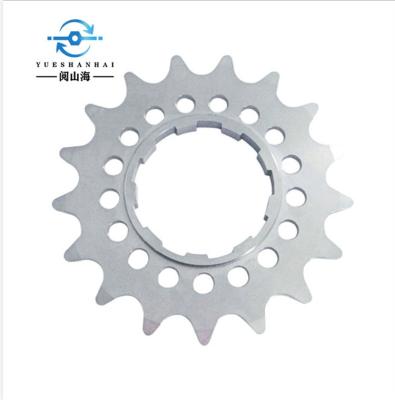 China Skillful Manufacturer TA1 Crankset Gr 5 Titanium Alloy Gear Plate Stopper For Mountain Road Bicycle for sale