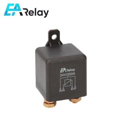 China Car Electrical System 250A Starter Relay 4 Terminal 250 Amp High Power Starter Relay for sale