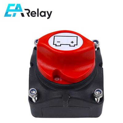 China Power Off Yacht Rotary Switch RV Isolator 600A Battery High Current Main Power Switch Two Speeds Contact for sale