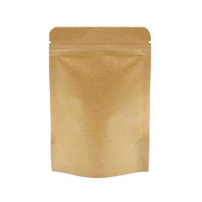 China Recyclable Wholesale Paper Zipper Bag Zip Lock Degradable Coffee Bags Packaging Paper Bio With Valve And Zipper for sale