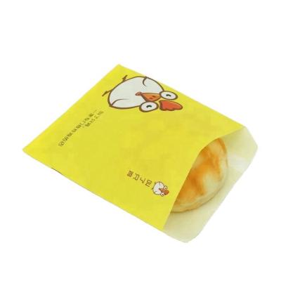 China Wholesale Recyclable Cheap Price Recyclable Yellow Full Color Custom Gift V Sharp Bottom Paper Bags for sale