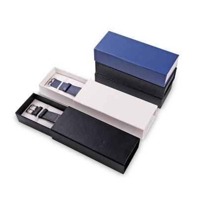 China Wholesale Recyclable High Quality Rectangular Watch Box Gift PU Leather Watch Box Luxury Watch Box Packaging For You for sale