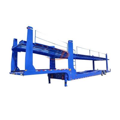 China Truck Trailer Huatong 2 Axle Car Carrier Truck Trailer Factory Outlet Sale for sale