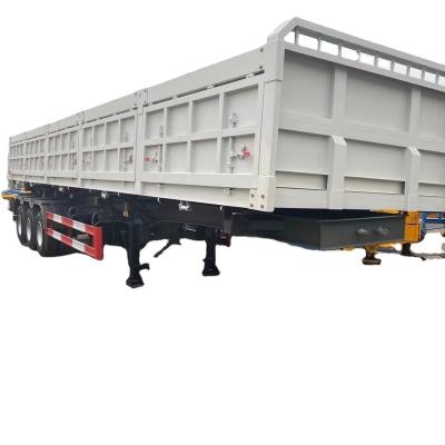 China Cheap semi truck trailer side wall trailer with high quality made in China for sale