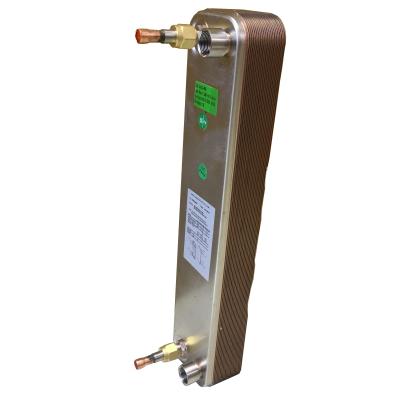 China Hotels 4.3RT/15KW PHE works as a vaporizer in refrigeration plants, water chillers or other water temperature machines for sale