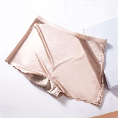 China Antibacterial Seamless High Quality Soft Ice Silk Women Underwear Boyshort Panties Lingerie For Ladies for sale