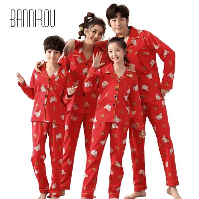 China Wholesale QUICK DRY Cotton Christmas Pajamas Set Family Christmas Pajamas For Kid Man Woman Spring Pajamas for sale