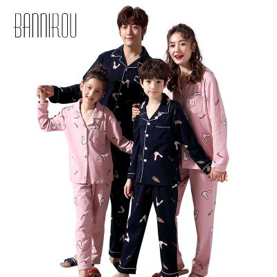 China Wholesale QUICK DRY Cotton Child Man Women Sleepwear Set Christmas Pajamas For Family for sale