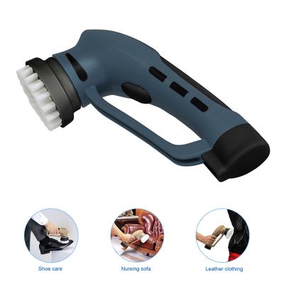 China ABS Handheld Rechargeable Easy Control Shoe Polish, Portable Sofa Polisher Kit, Electric Shoe Brush for sale