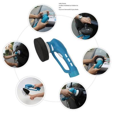 China 2019 Mini Professional Cordless Car Polish Machine Electric Car Polisher 4.5* 7.5*12.3cm for sale