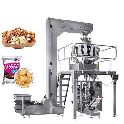 China Multifunctional Vertical Food French Fries Nuts Snacks Packing Machine for sale