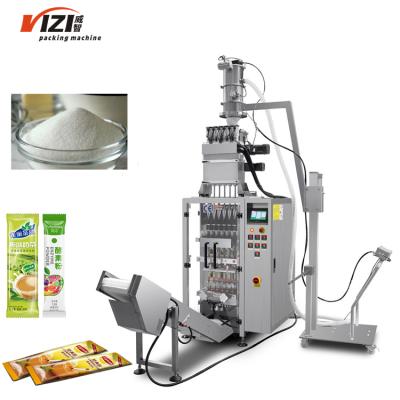 China Automatic Multi Food Lane Probiotics Health Powder Stick Packing Machine With Round Cutting Device for sale