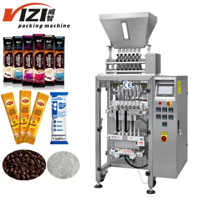 China Automatic Food CE ISO 6 Lane 4 Lane Coffee Powder Instant Coffee Powder Packaging Machine Supplier for sale