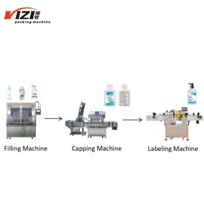 China Fully Automatic Soft Drink Liquid Tube Water Wine Bottle Filling Machine Oil Food Sauce Filling Capping Machine for sale