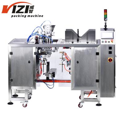 China Easy For Parameter Setting And Troubleshooting Coffee Powder Zip Lock Package Pre-made Zipper Pouch Packing Machine From Foshan China for sale