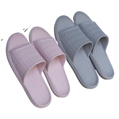 China CUSHIONING 2020 New Arrival EVA Wholesale Bathroom Slippers New Style Man Woman Comfortable Non-slip Platform Flat Unisex Bath Slippers for sale