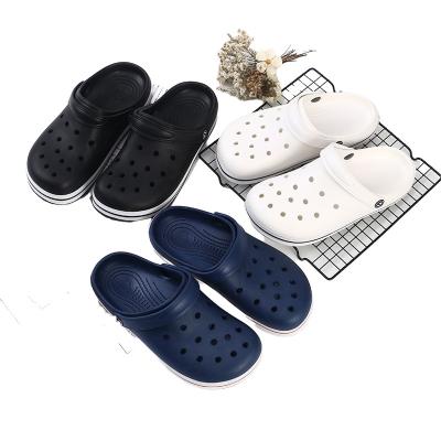 China Lightweight Custom Outdoor Beach Men And Women Garden Clogs Unisex Anti Slip Lightweight Eva Clogs Shoes Platform Sandals for sale