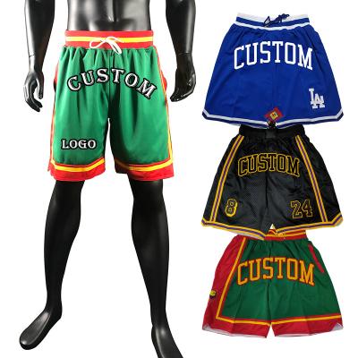 China Fashion Custom Wholesale Sports Running Men's Breathable Mesh Basketball Shorts for sale