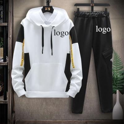 China Wholesale New Handsome Men's Casual Sweatsuit Hoodies Hoodies Plus Size Fashion Sweatsuit for sale